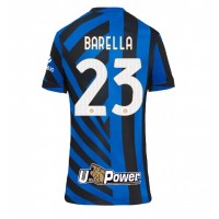 Dres Inter Milan Nicolo Barella #23 Domaci za Žensko 2024-25 Kratak Rukav